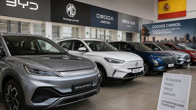 España se posiciona como mercado estratégico para los coches chinos: alcanzan el 13% de la cuota de mercado nacional