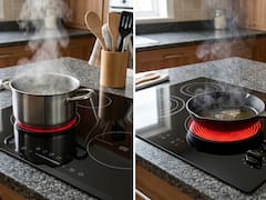 Cocinas de inducción o cocinas eléctricas: ¿cuál es mejor y más eficiente?