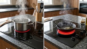 Cocinas de inducción o cocinas eléctricas: ¿cuál es mejor y más eficiente?