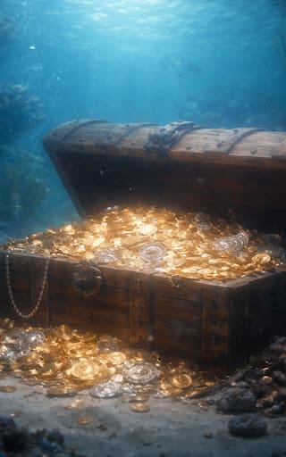 El hallazgo del siglo: encuentran decenas de toneladas de oro en el mar a 2000 metros de profundidad y pertenece todo a una sola provincia
