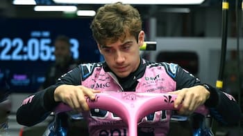 Franco Colapinto terminó último en Las Vegas tras un toque en la largada: “Da bronca...”