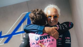 Colapinto quedó 8° en la clasificación Sprint del GP de Miami y superó a Gasly: el festejo de Alpine