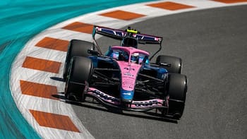 Colapinto se ubicó 11° en la primera práctica en el GP de Miami y espera por la clasificación Sprint