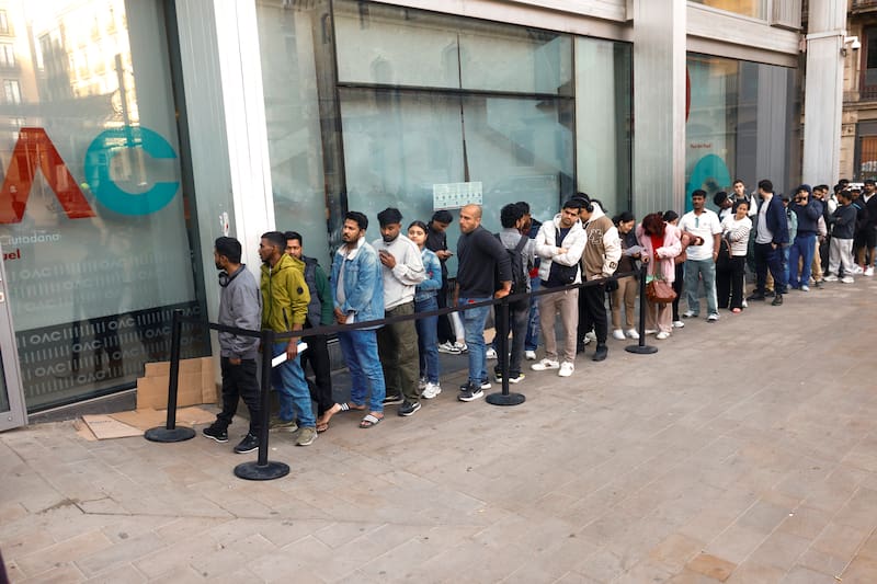 Aspecto de la Oficina de Atención al Ciudadano.EFE/ Quique García