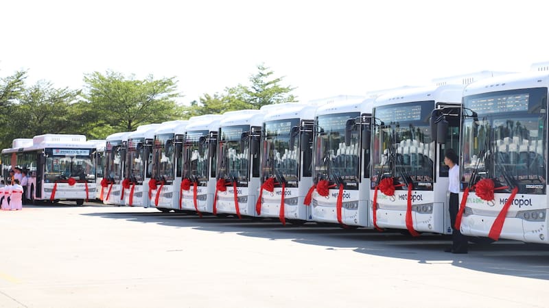 Grupo Metropol adquirió 150 unidades a GNC de la fábrica china King Long