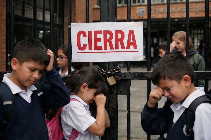 Las escuelas cierran en Colombia por los feriados. (Fuente: archivo)