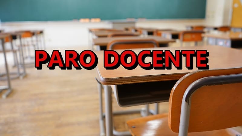 Paro nacional confirmado | Docentes anunciaron una nueva medida de fuerza.
