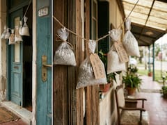 Colgar bolsitas de sal gruesa en la entrada de una casa: por qué los expertos recomiendan hacerlo y para qué sirve