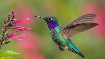 Qué significa que aparezca un colibrí en el jardín de tu casa y por qué sucede