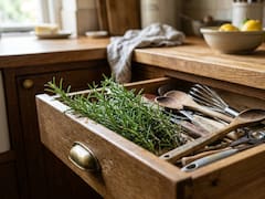 Colocar ramitas de romero en el cajón de la cocina: por qué lo recomiendan y para qué sirve