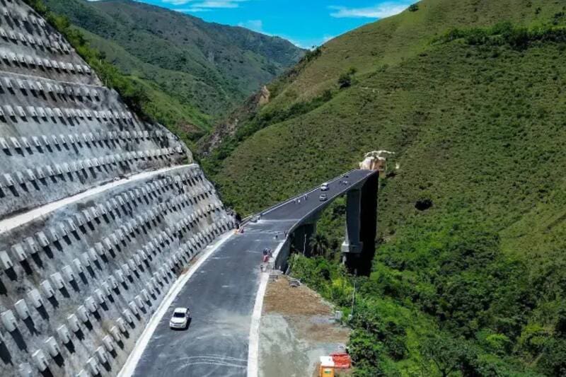Colombia se prepara para la inauguración del Túnel del Toyo, el más largo de América Latina. (foto: El Cronista).