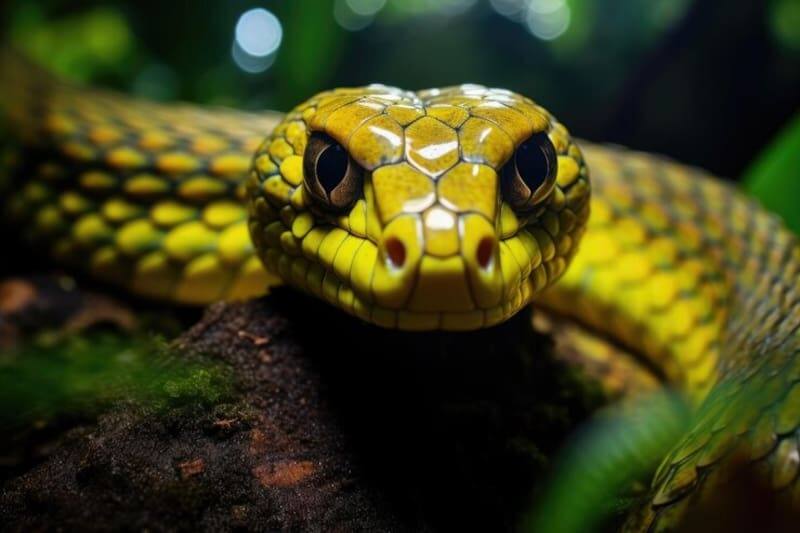 Descubrimiento de una serpiente considerada extinta en la Antártida (foto: archivo).