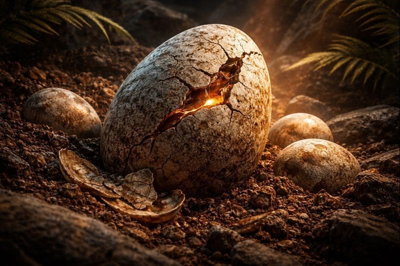 Descubrimiento paleontológico en Australia revela nuevos datos sobre dinosaurios carnívoros. (Foto: Generada con IA)