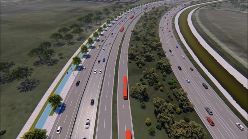 Bogotá busca aliviar la congestión vial con una nueva obra de gran escala en la ciudad. (foto: archivo).