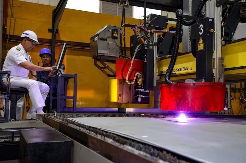 Colombia construye su primera fragata nacional para modernizar la Armada. (Foto: archivo)