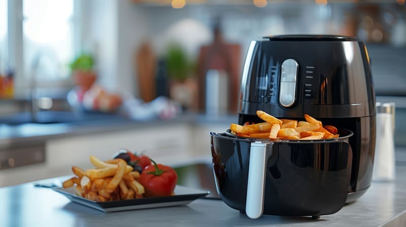 Freidora de aire 9 en 1 Silvercrest: innovación para una cocina más práctica y saludable.