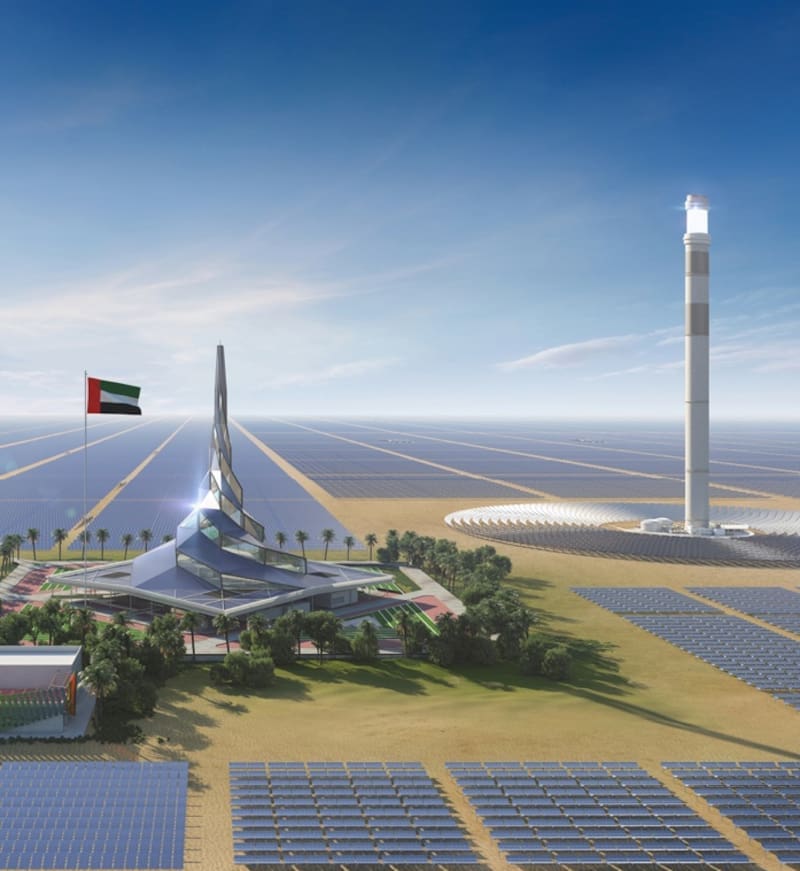 Parque Solar Mohammed bin Rashid: Energía limpia y sostenibilidad en Dubái (foto: archivo).