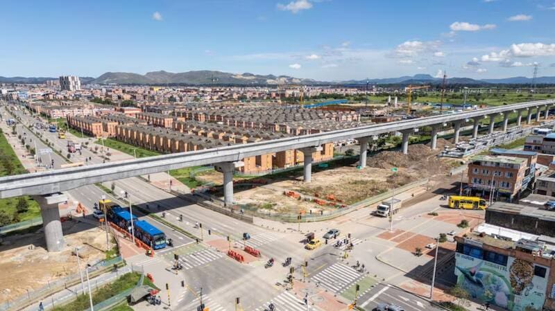 Metro de Bogotá: Avances y beneficios del nuevo sistema de transporte público (foto: Alcaldía de Bogotá).