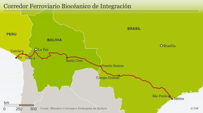 América Latina impulsa el Tren Bioceánico de Integración para conectar Atlántico y Pacífico (foto: archivo).
