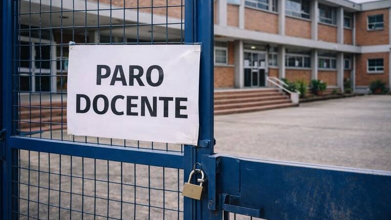 Este jueves no habrá clases en las escuelas de todo el país por un paro nacional docente convocado por CTERA. Foto: Archivo.