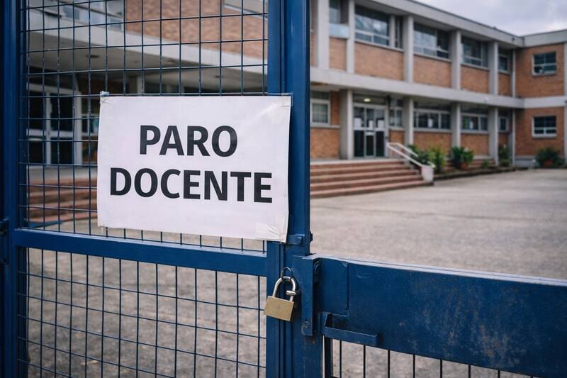 La Dirección General de Cultura y Educación de la provincia sostienen que la protesta carece de validez legal (Fuente: ChatGPT).