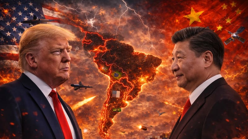 Los cables submarinos que pasan por Chile conectan la región con Estados Unidos y China.