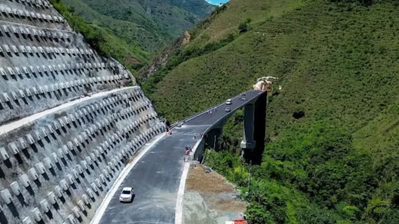 Colombia se prepara para la inauguración del Túnel del Toyo, el más largo de América Latina. (Fuente: Gobernación de Antioquia)