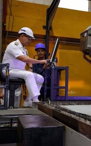 Llega la fragata de acero naval más grande del Ejército: es fabricada en el país y será el mayor orgullo nacional