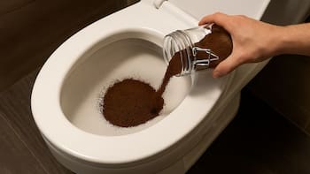 Colocar café usado en una taza y tirarlo en el inodoro una vez a la semana: para qué sirve y qué beneficios tiene