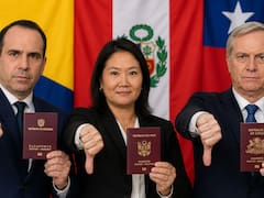 Confirmado. Colombia, Chile y Perú estarían en condiciones de prohibir la salida e ingreso del país a mexicanos que aplazaron este trámite con su pasaporte