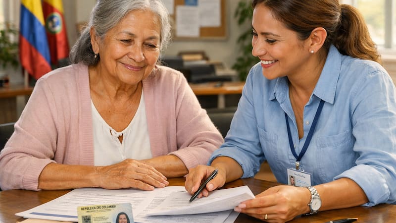 Pensión para adultos mayores sin aportes en Colombia: requisitos y cómo solicitarla en 2026.