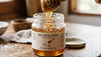 Combinar miel con sal marina: para qué sirve y por qué miles ya lo recomiendan