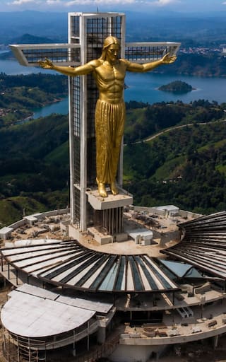 Comenzó la construcción de la estatua de Jesucristo más grande del mundo: superará al Cristo Redentor de Río de Janeiro