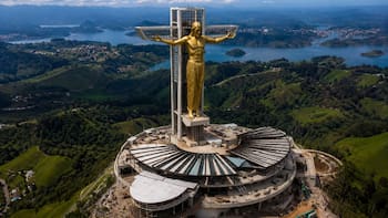 Comenzó la construcción de la estatua de Jesucristo más grande del mundo: superará al Cristo Redentor de Río de Janeiro