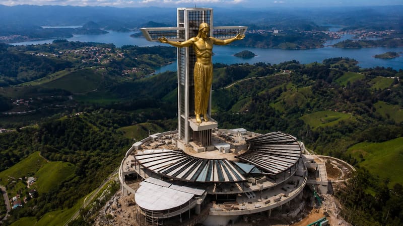 Comenzó la construcción de la estatua de Jesucristo más grande del mundo: superará al Cristo Redentor de Río de Janeiro