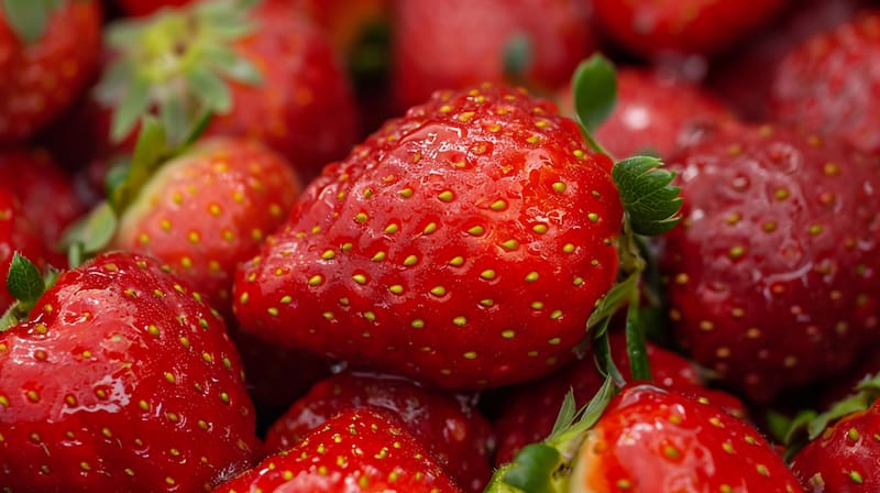 Beneficios de comer fresas todo el día.