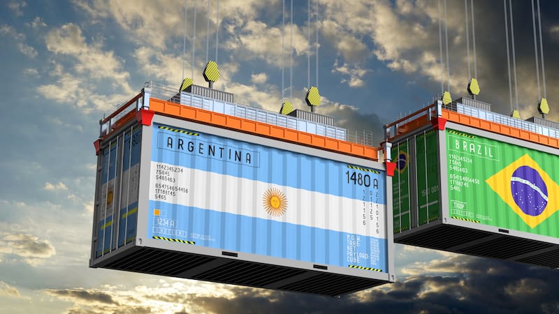 Brasil se mantiene como el principal socio comercial de la Argentina