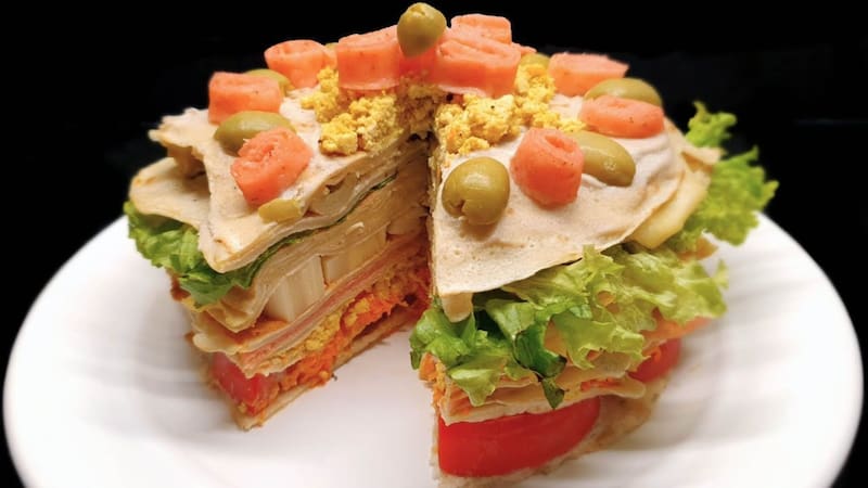 Comidas frías | Cómo hacer torre de panqueques para Navidad en simples pasos para maravillar a todos
Fuente: YouTube