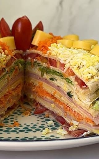 Comidas frías | Cómo hacer torre de panqueques para Navidad en simples pasos para maravillar a todos