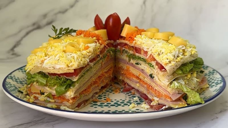 Comidas frías | Cómo hacer torre de panqueques para Navidad en simples pasos para maravillar a todos
Fuente: YouTube