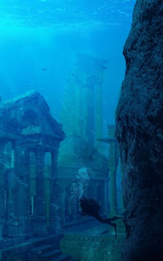 El descubrimiento arqueológico del siglo: encuentran una metrópolis similar a Atlantis en lo más profundo de un lago