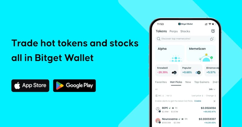 Para solicitar la tarjeta de Bitget Wallet no se necesita cuenta bancaria local. (Fuente: Bitget Wallet)