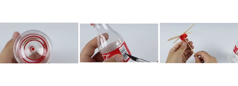 Dónde hacer los agujeros en la botella de plástico