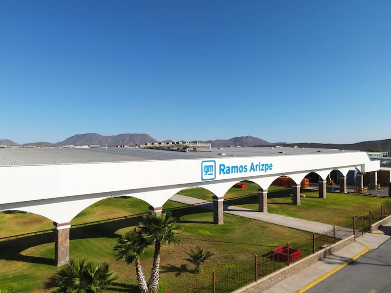Complejo de GM en Ramos Arizpe, Coahuila.