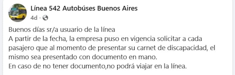 Oficial | Estás líneas de colectivos exigirán DNI en Buenos Aires para viajar en transporte público con el CUD.