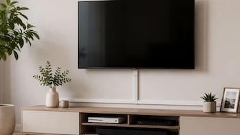 Cómo ocultar los cables del televisor sin hacer agujeros y lograr una sala más ordenada y moderna