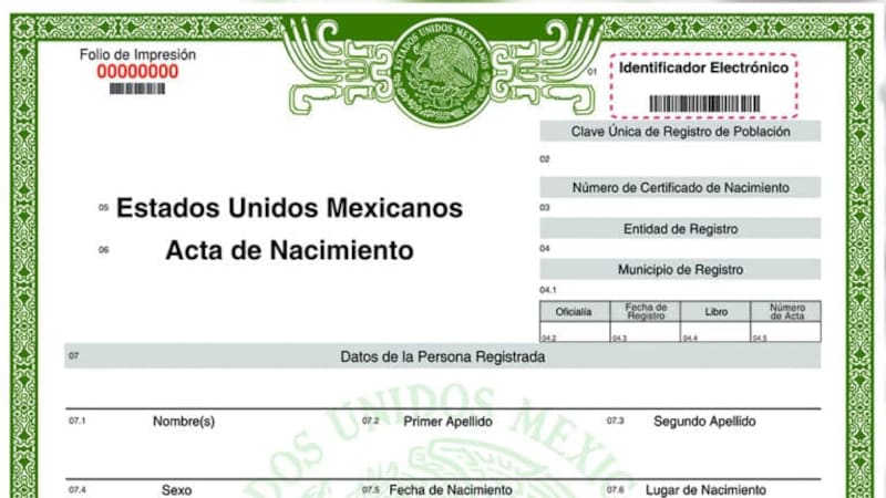 Con esta resolución, uno de los datos más conocidos dejará de figurar en los documentos emitidos por el Registro Civil.