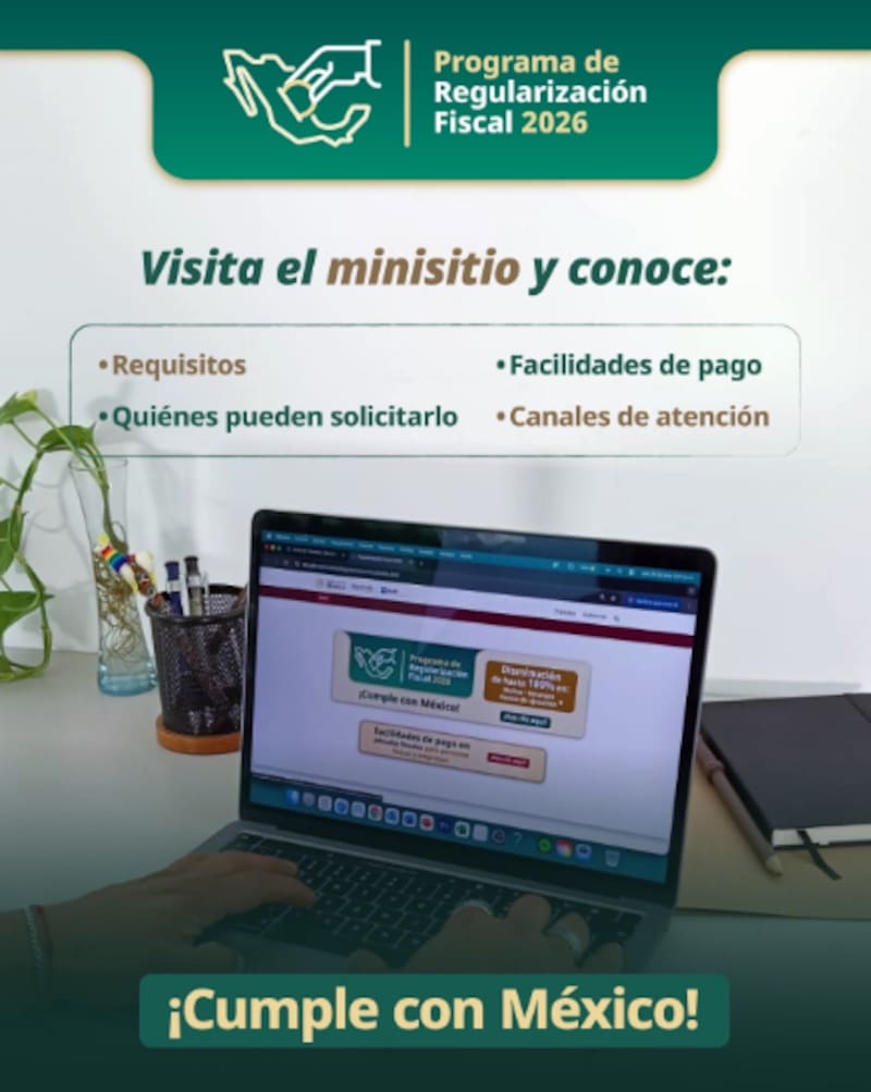 Con este esquema, el organismo ofrece importantes beneficios económicos para quienes decidan regularizar su situación.