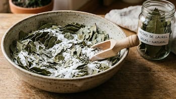 Mezclar hojas de laurel con bicarbonato: para qué sirve y por qué ya se aplica en los hogares