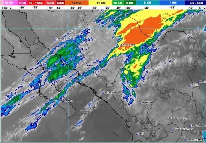 Conagua confirmó el pronóstico para este miércoles 7de mayo.
